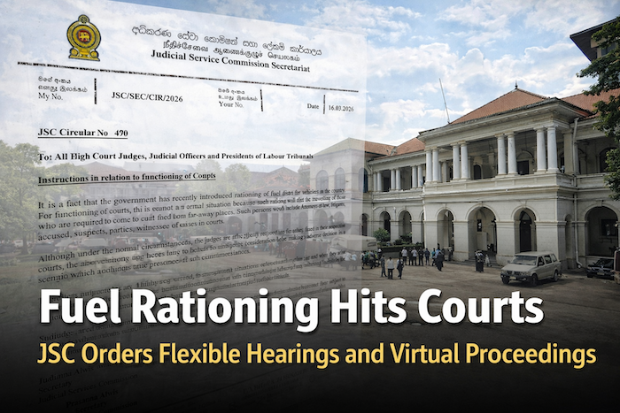 Fuel Rationing Disrupts Justice System: JSC Urges Courts to Show Flexibility