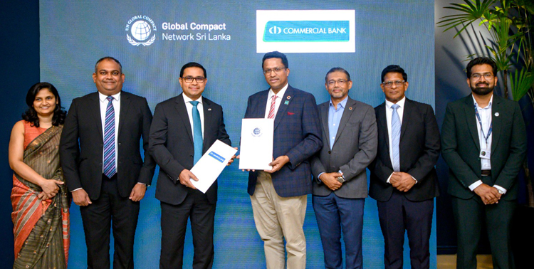 ComBank becomes Patron of two Working Groups of UNGC Network Sri Lanka